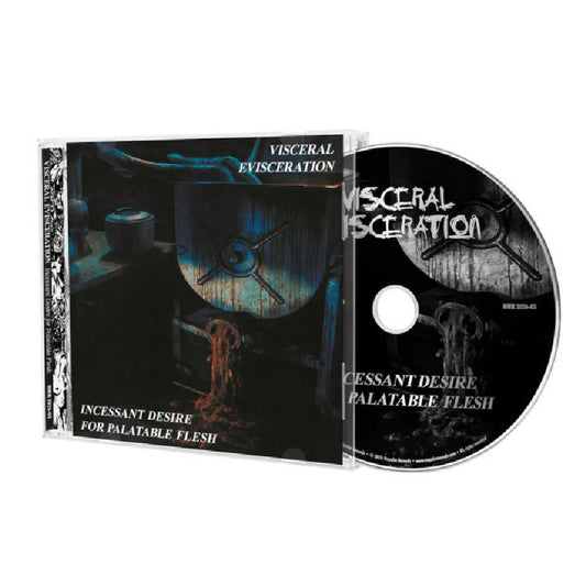 Visceral Evisceration - Incessant Desire For Palatable Flesh - CD - Hammerheart Productions - Image 2