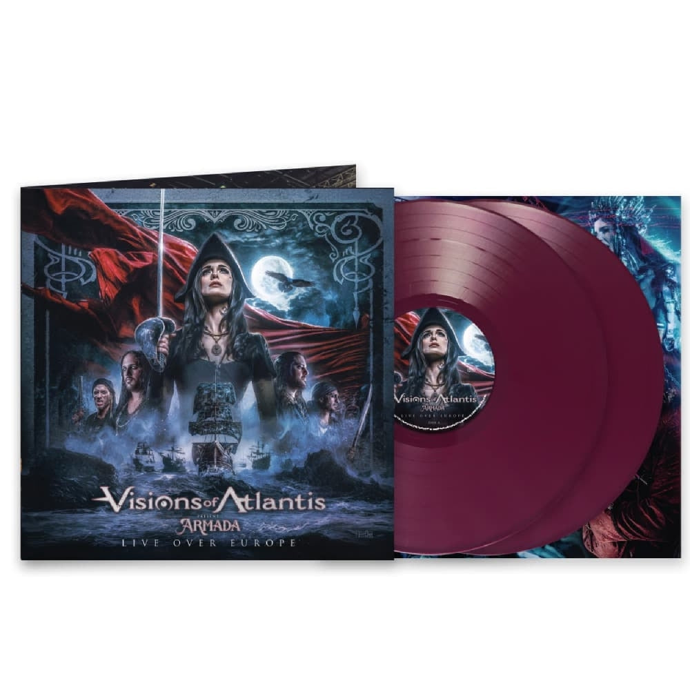 Visions Of Atlantis - Armada Live Over Europe - DOUBLE LP GATEFOLD COLOURED - Napalm Records