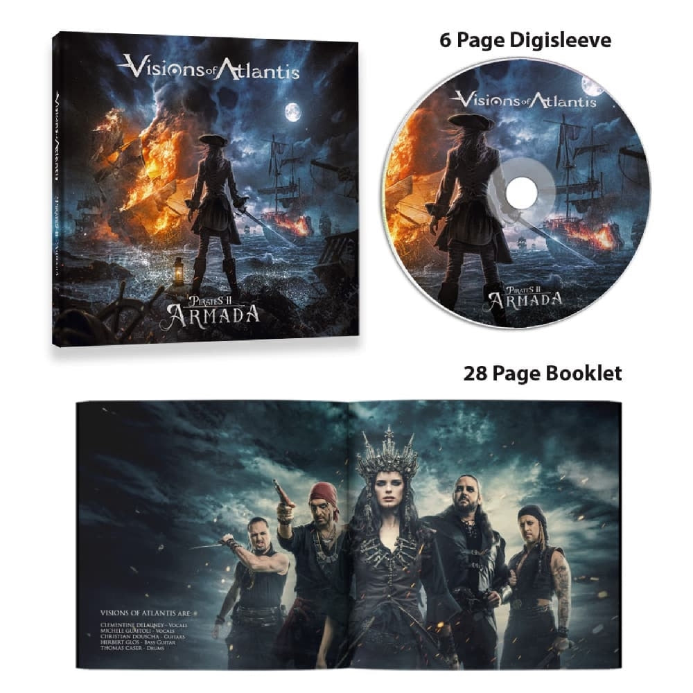 Visions Of Atlantis - Pirates II: Armada - CD DIGISLEEVE - Napalm Records - Image 2