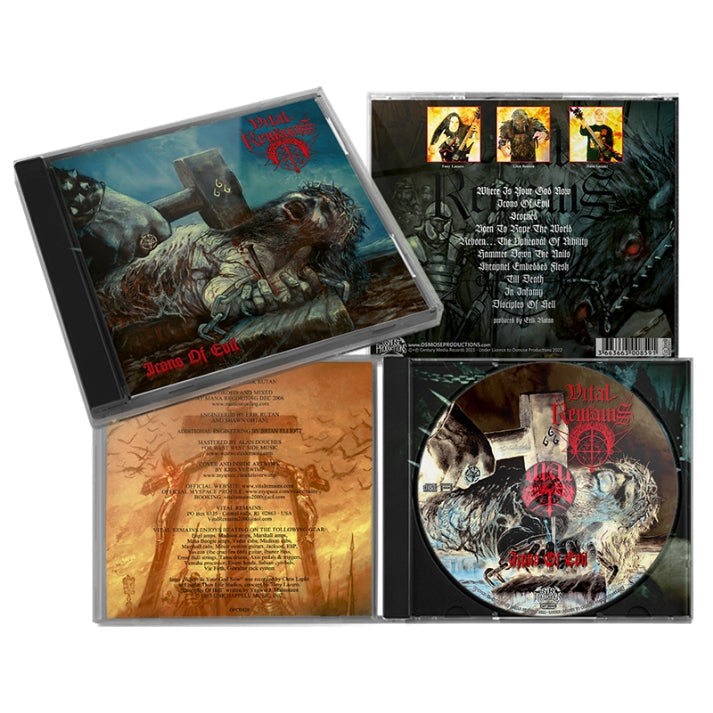 Vital Remains - Icons Of Evil - CD - Osmose Productions - Image 2