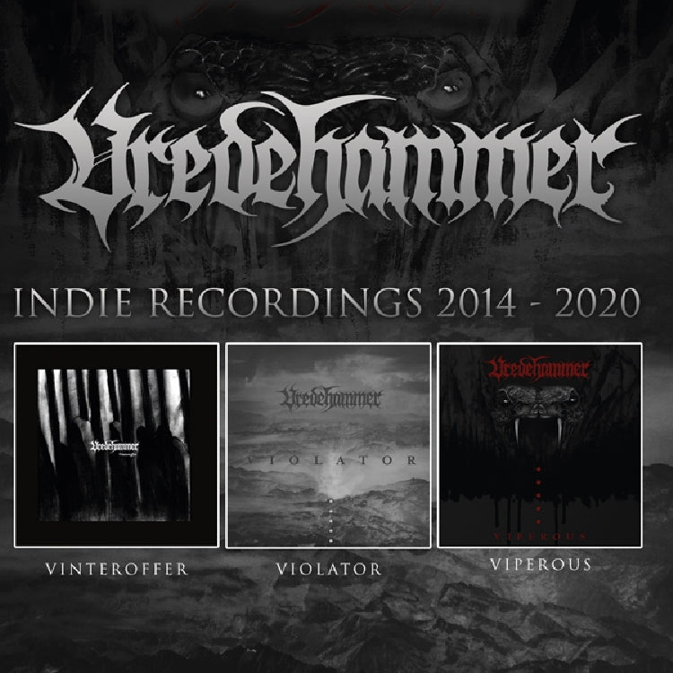 Vredehammer - Indie Recordings 2014 - 2020 - 3CD BOX - Back on Black