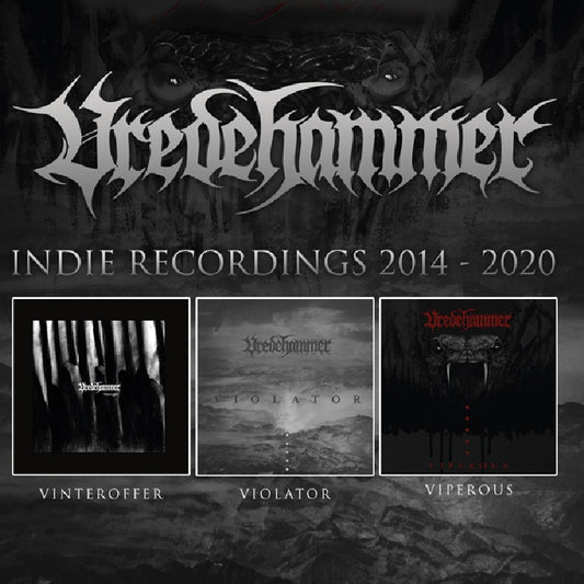 Vredehammer - Indie Recordings 2014 - 2020 - 3CD BOX - Back on Black
