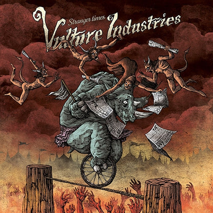 Vulture Industries - Stranger Times - LP Gatefold - Season of Mist - Image 2