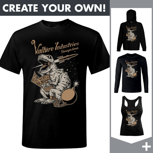Vulture Industries - T-Rex - Merchandising