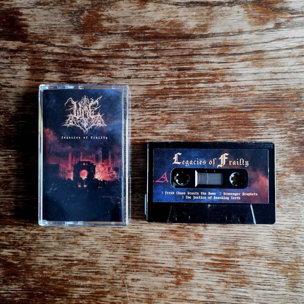 WOE - Legacies Of Frailty - CASSETTE - Vendetta Records