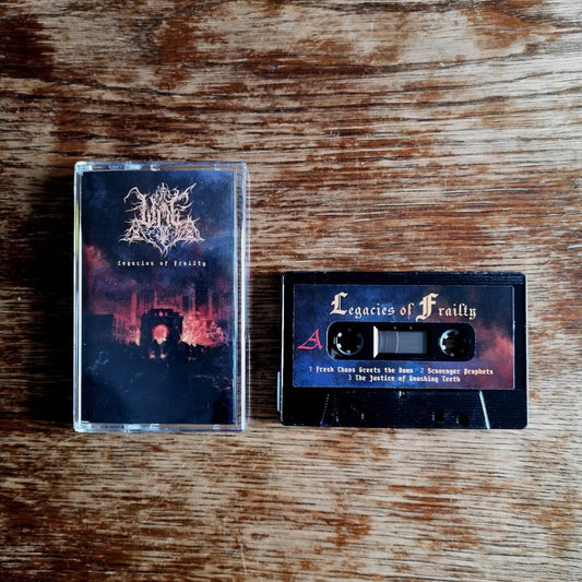 WOE - Legacies Of Frailty - CASSETTE - Vendetta Records