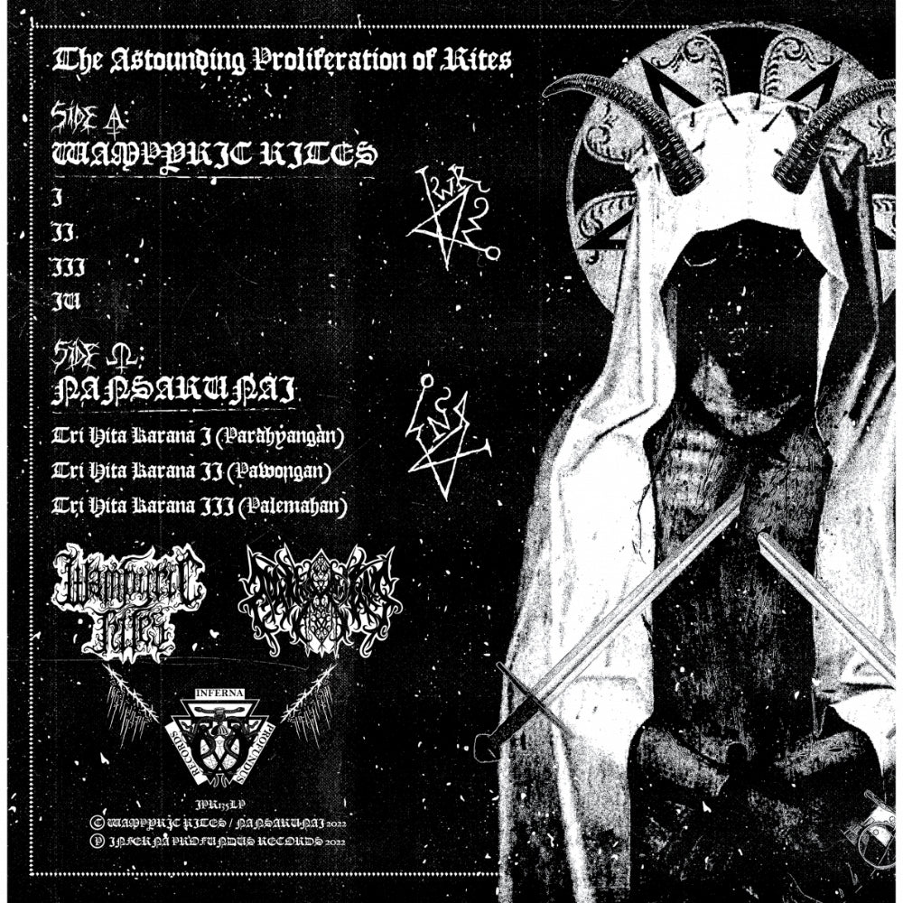 Wampyric Rites - Nansarunai - The Astounding Proliferation Of Rites - LP - Inferna Profundus Records - Image 2