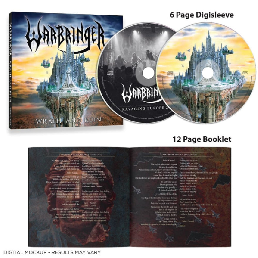 Warbringer - Wrath And Ruin - 2CD DIGISLEEVE - Napalm Records - Image 2
