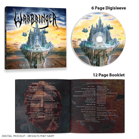 Warbringer - Wrath And Ruin - CD DIGISLEEVE - Napalm Records - Image 2