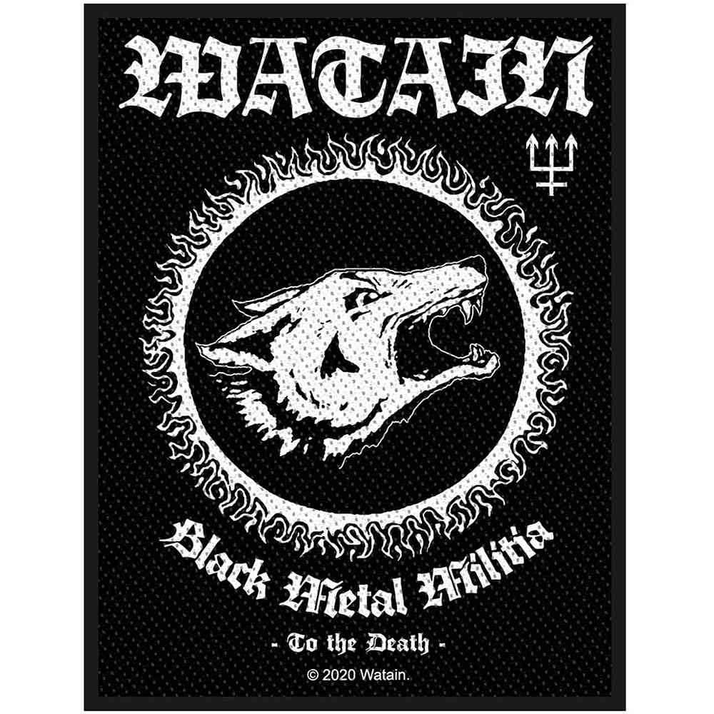 Watain - Black Metal Militia - Patch - Razamataz