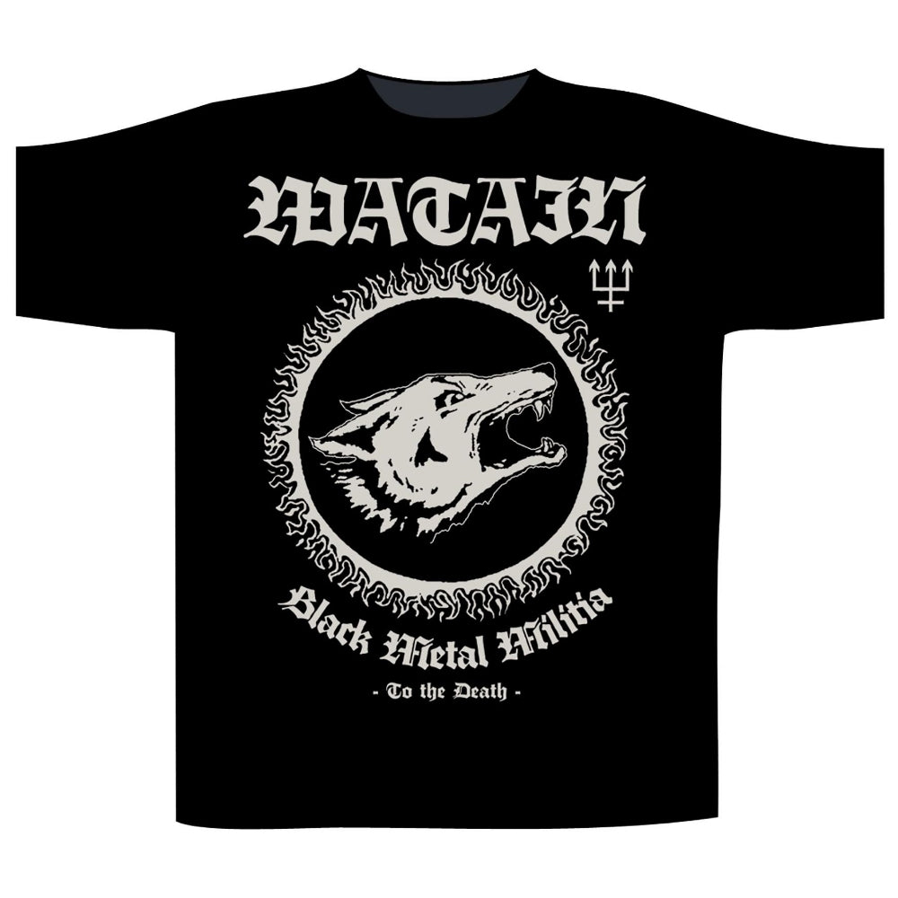Watain - Black Metal Militia - T-shirt - Razamataz