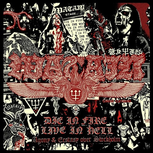Watain - Die in Fire - Live in Hell - CD DIGIPAK - Nuclear Blast