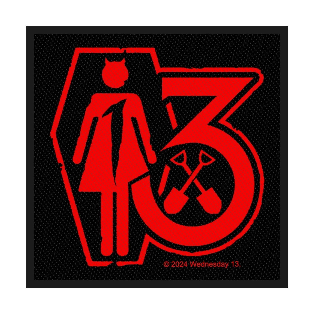 Wednesday 13 - Casket - Patch - Razamataz