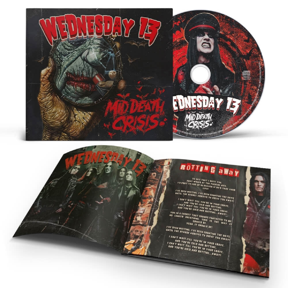 Wednesday 13 - Mid Death Crisis - CD DIGISLEEVE - Napalm Records - Image 2