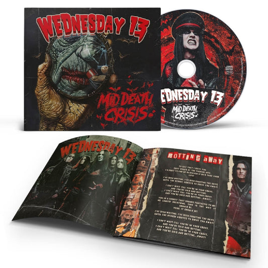 Wednesday 13 - Mid Death Crisis - CD DIGISLEEVE - Napalm Records - Image 2