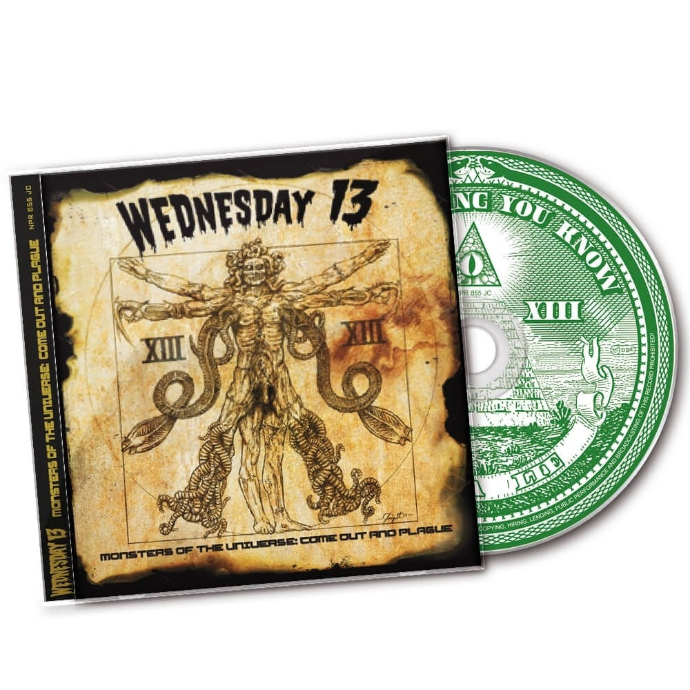 Wednesday 13 - Monsters Of The Universe : Come Out And Plague - CD - Napalm Records