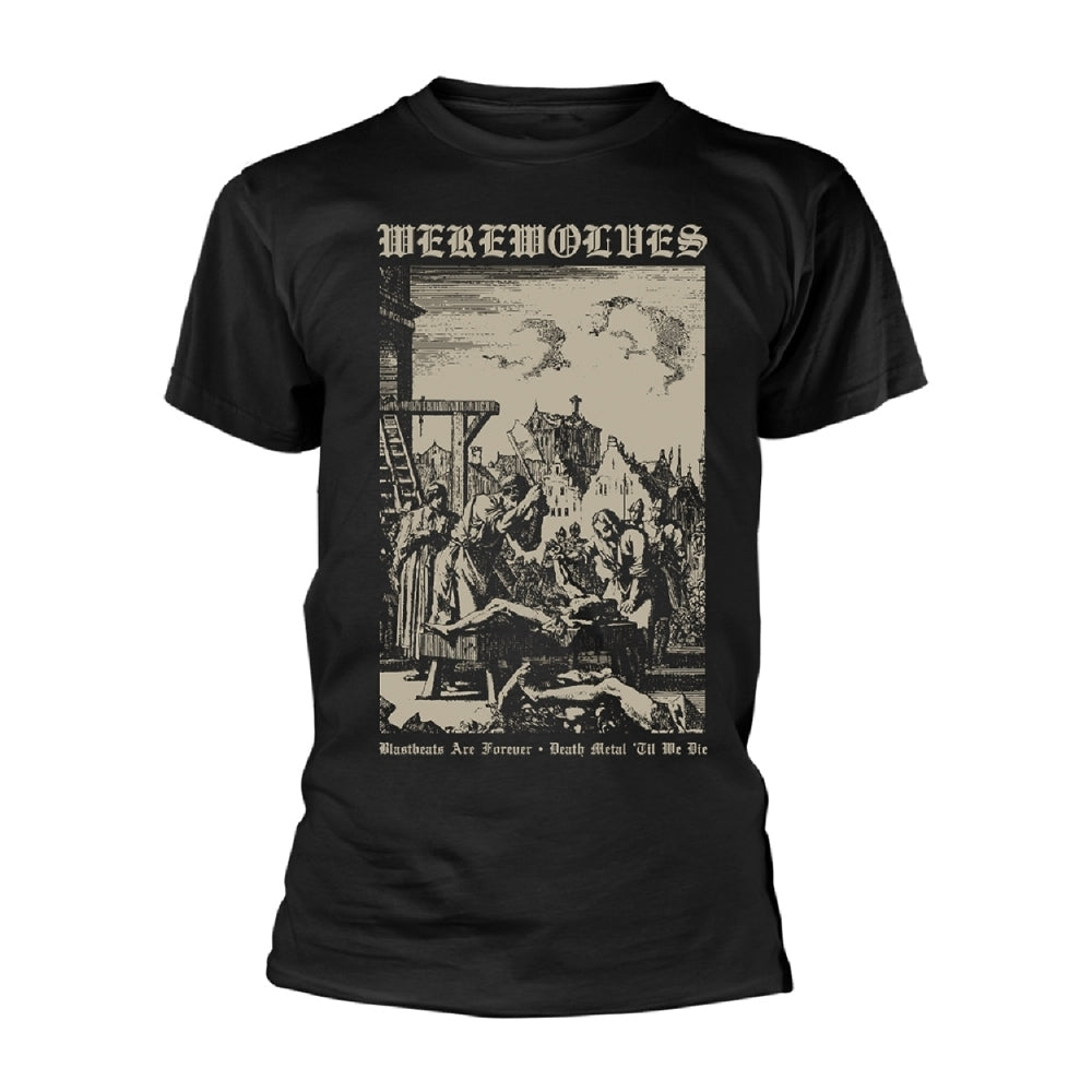 Werewolves - Blastbeats Are Forever - T-shirt - PHD