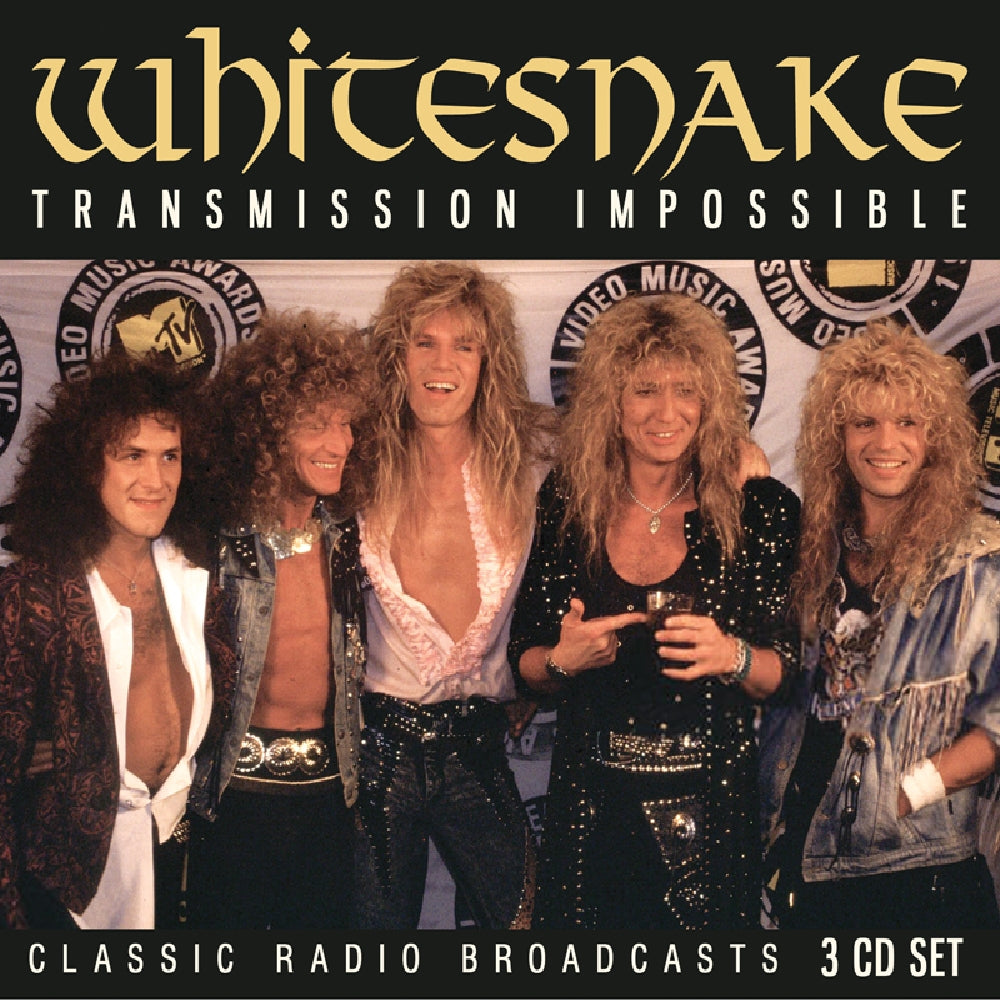 Whitesnake - Transmission Impossible (Classic Radio Broadcast) - 3CD BOX - Eat To The Beat
