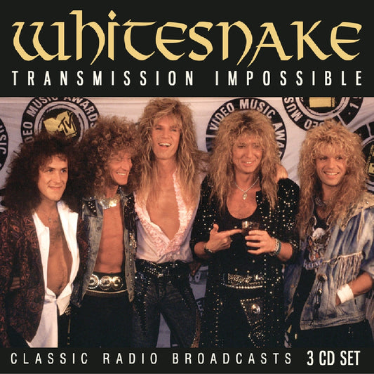 Whitesnake - Transmission Impossible (Classic Radio Broadcast) - 3CD BOX - Eat To The Beat