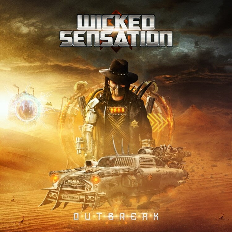 Wicked Sensation - Outbreak - CD DIGIPAK - Rock Of Angels Records