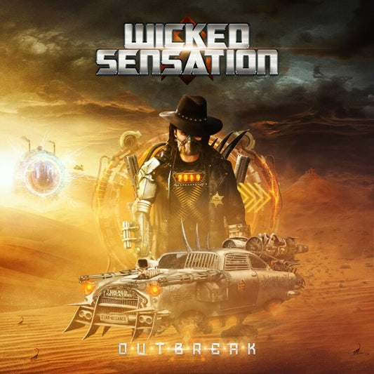 Wicked Sensation - Outbreak - CD DIGIPAK - Rock Of Angels Records