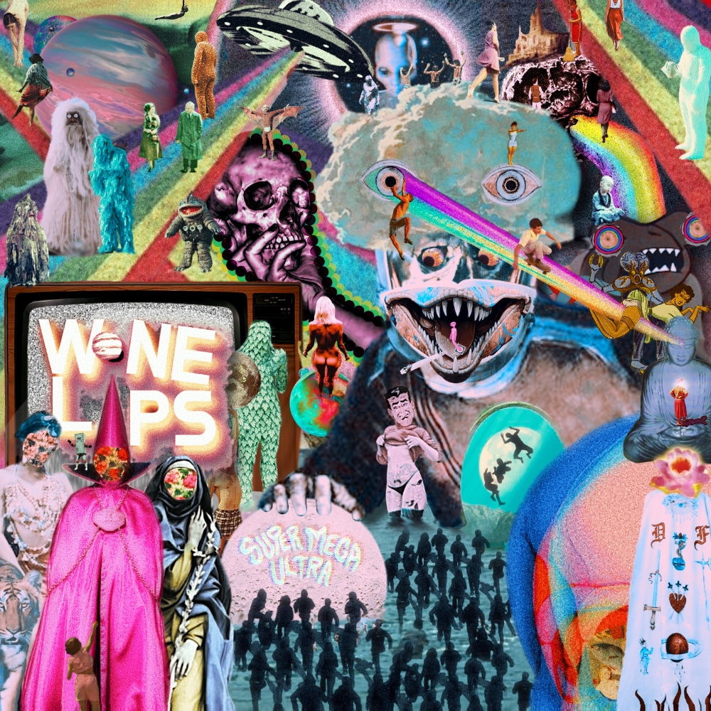 Wine Lips - Super Mega Ultra - LP - Stomp Records