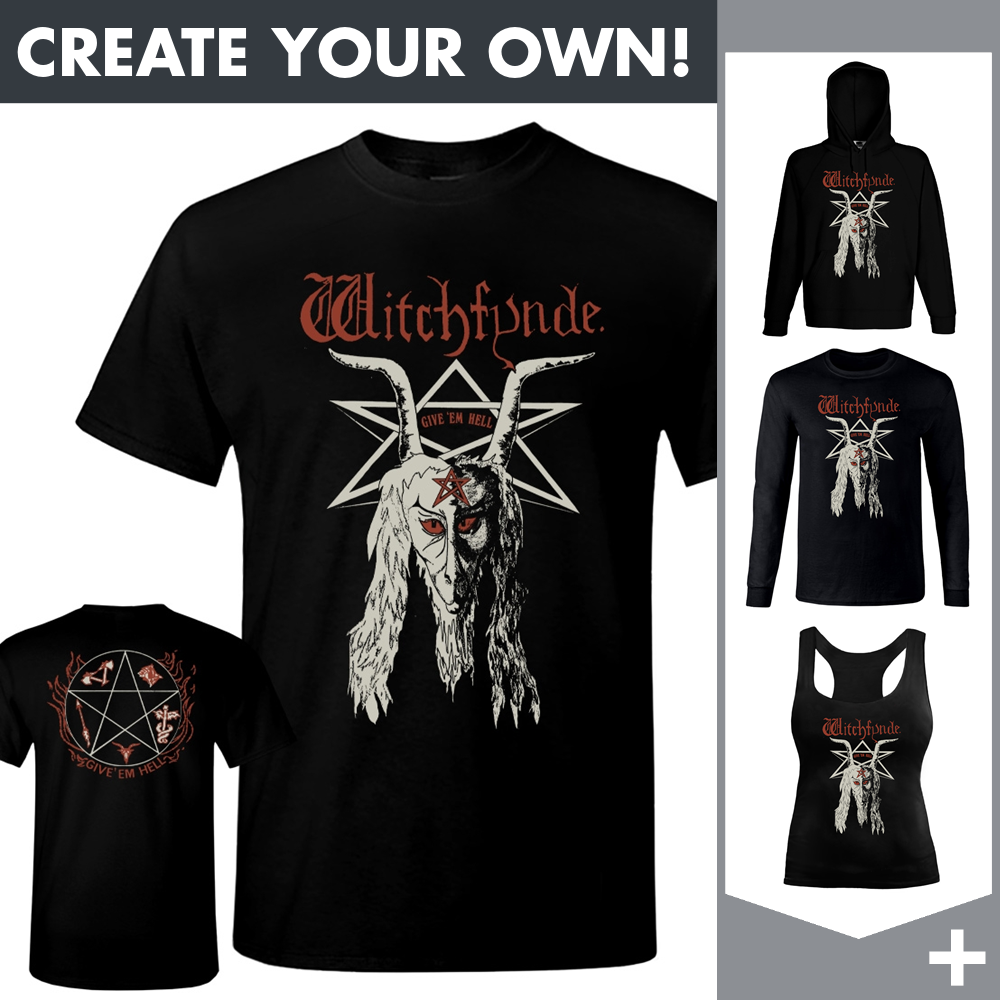 Witchfynde - Give 'Em Hell - Merchandising