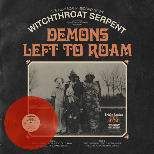 Witchthroat Serpent - Demons Left To Roam - LP COLOURED - Heavy Psych Sounds Records