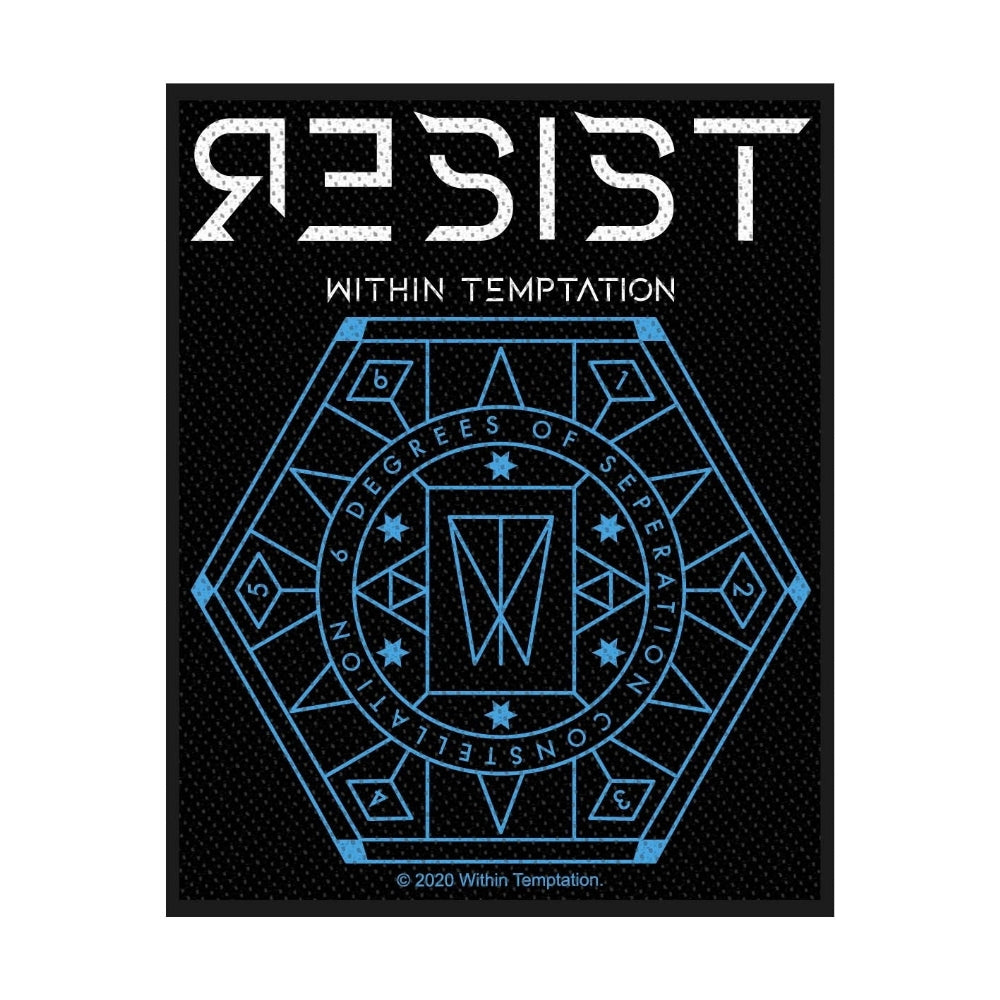 Within Temptation - Resist Hexagon - Patch - Razamataz