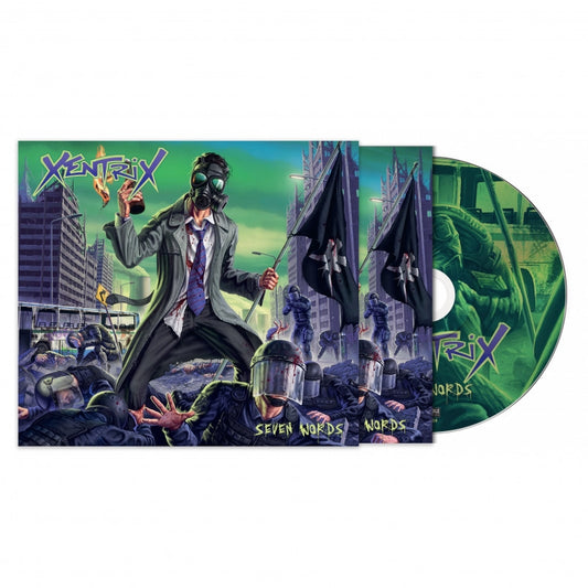 Xentrix - Seven Words - CD SLIPCASE - Listenable - Image 2