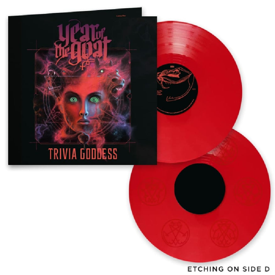 Year Of The Goat - Trivia Goddess - DOUBLE LP GATEFOLD COLOURED - Napalm Records