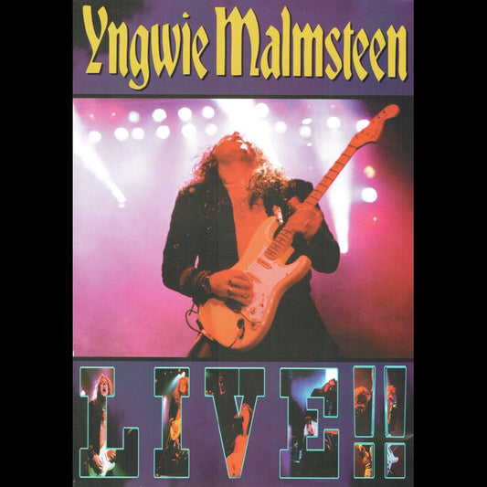 Yngwie Malmsteen - Live!! - DOUBLE CASSETTE - Hammer Muzik