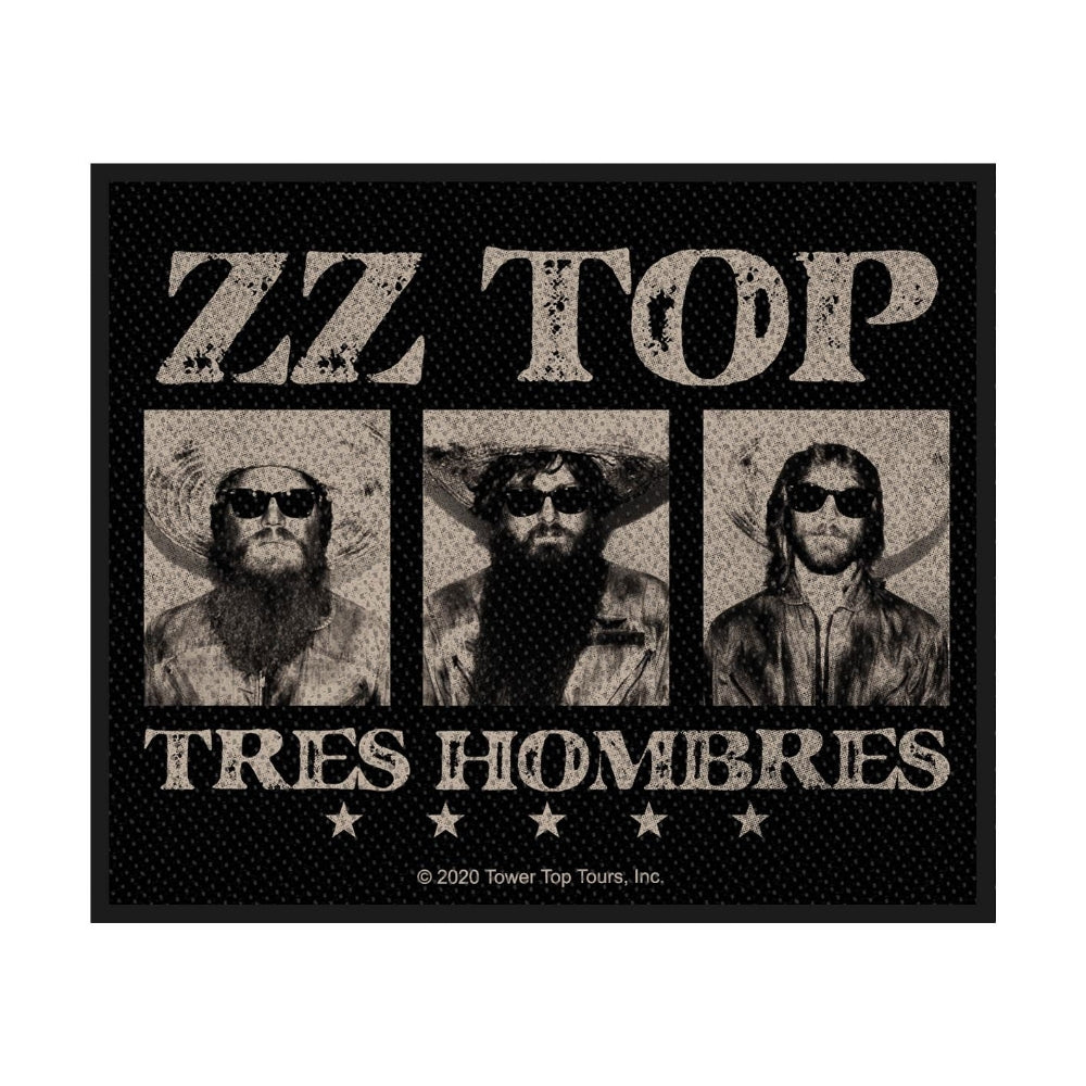 ZZ Top - Tres Hombres - Patch - Razamataz