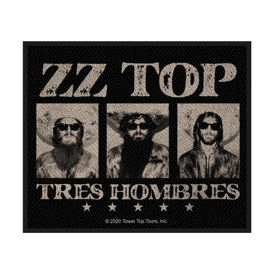 ZZ Top - Tres Hombres - Patch - Razamataz