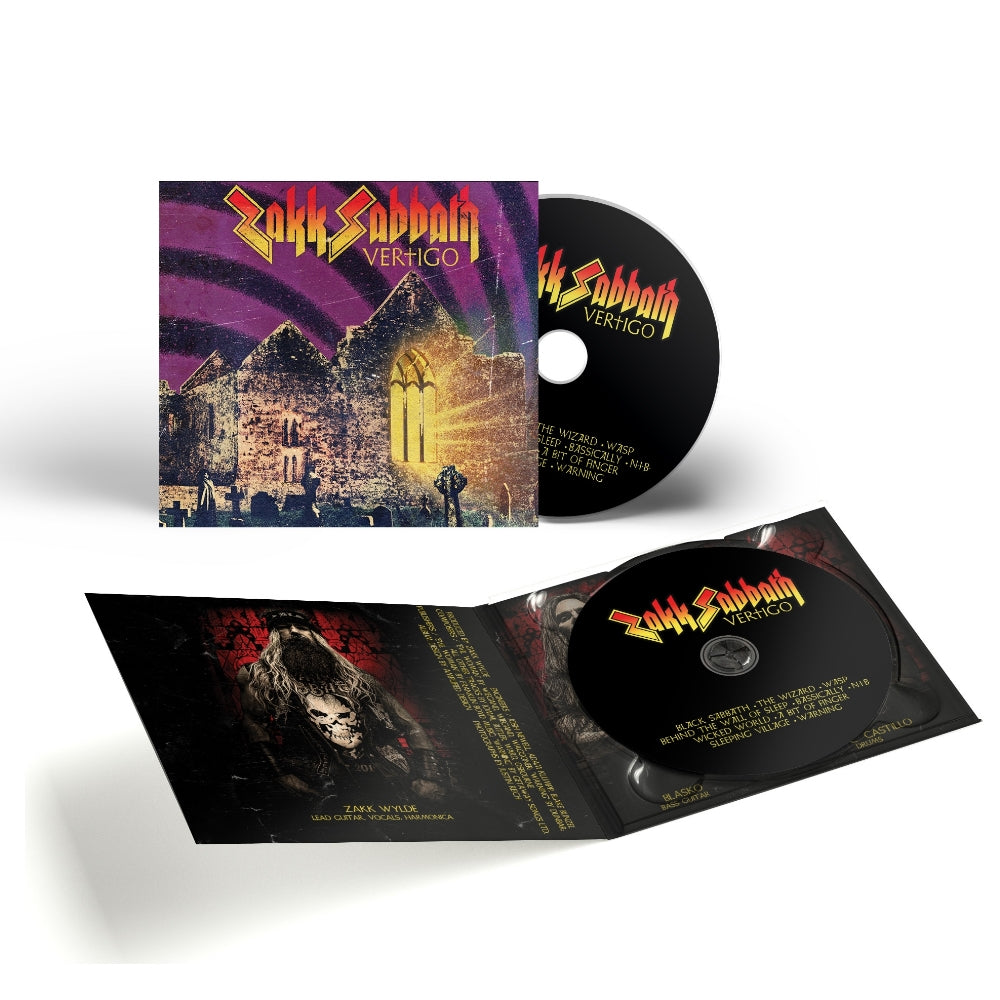 Zakk Sabbath - Vertigo - CD DIGIPAK - Magnetic Eye Records - Image 2