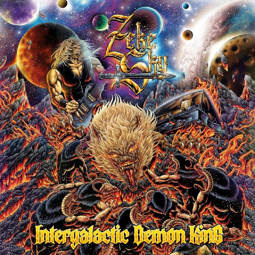 Zeke Sky - Intergalactic Demon king - CD DIGIPAK - Reigning Phoenix Music