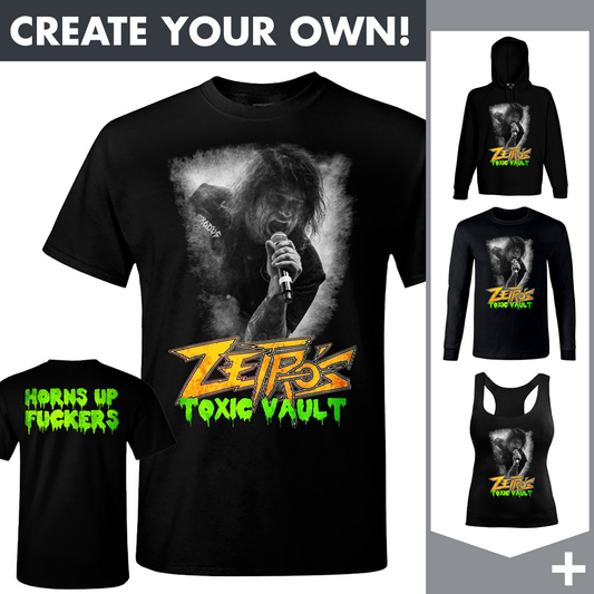 Zetro's Toxic Vault - Black And White - Merchandising