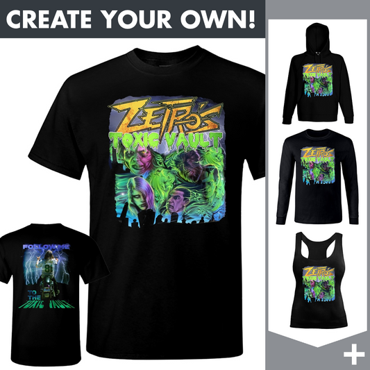Zetro's Toxic Vault - Horror Bike - Merchandising