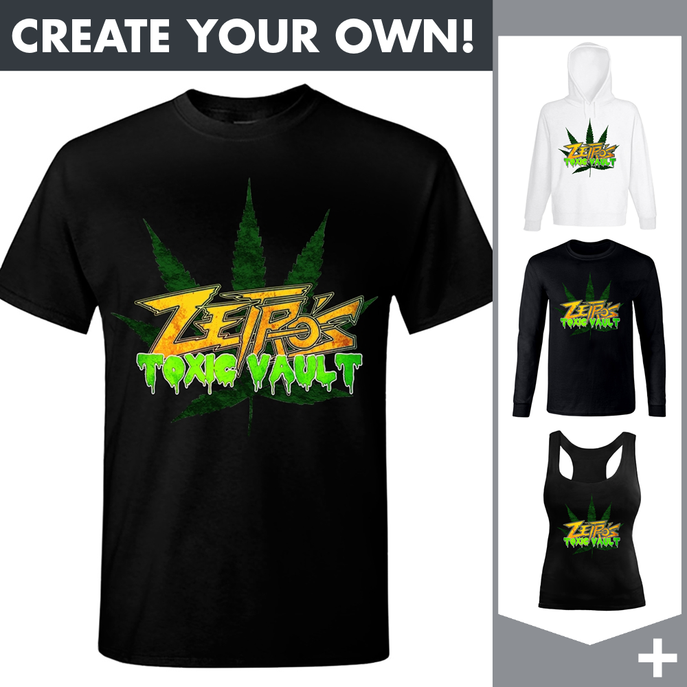 Zetro's Toxic Vault - Pot Leaf - Merchandising