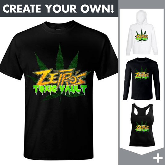 Zetro's Toxic Vault - Pot Leaf - Merchandising