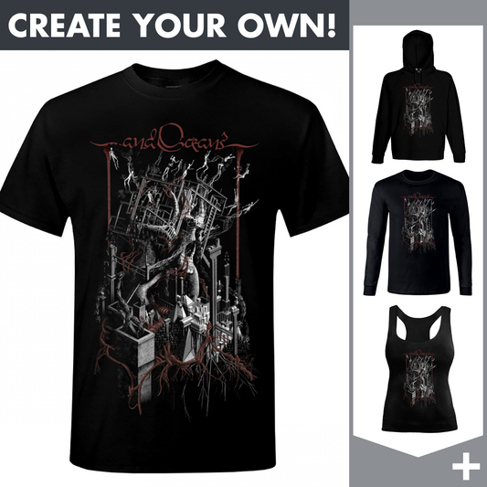 ...and Oceans - The Earth Canvas (Red) - Merchandising