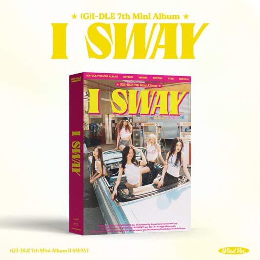 i-dle - I SWAY - CD BOX - Cube Entertainment
